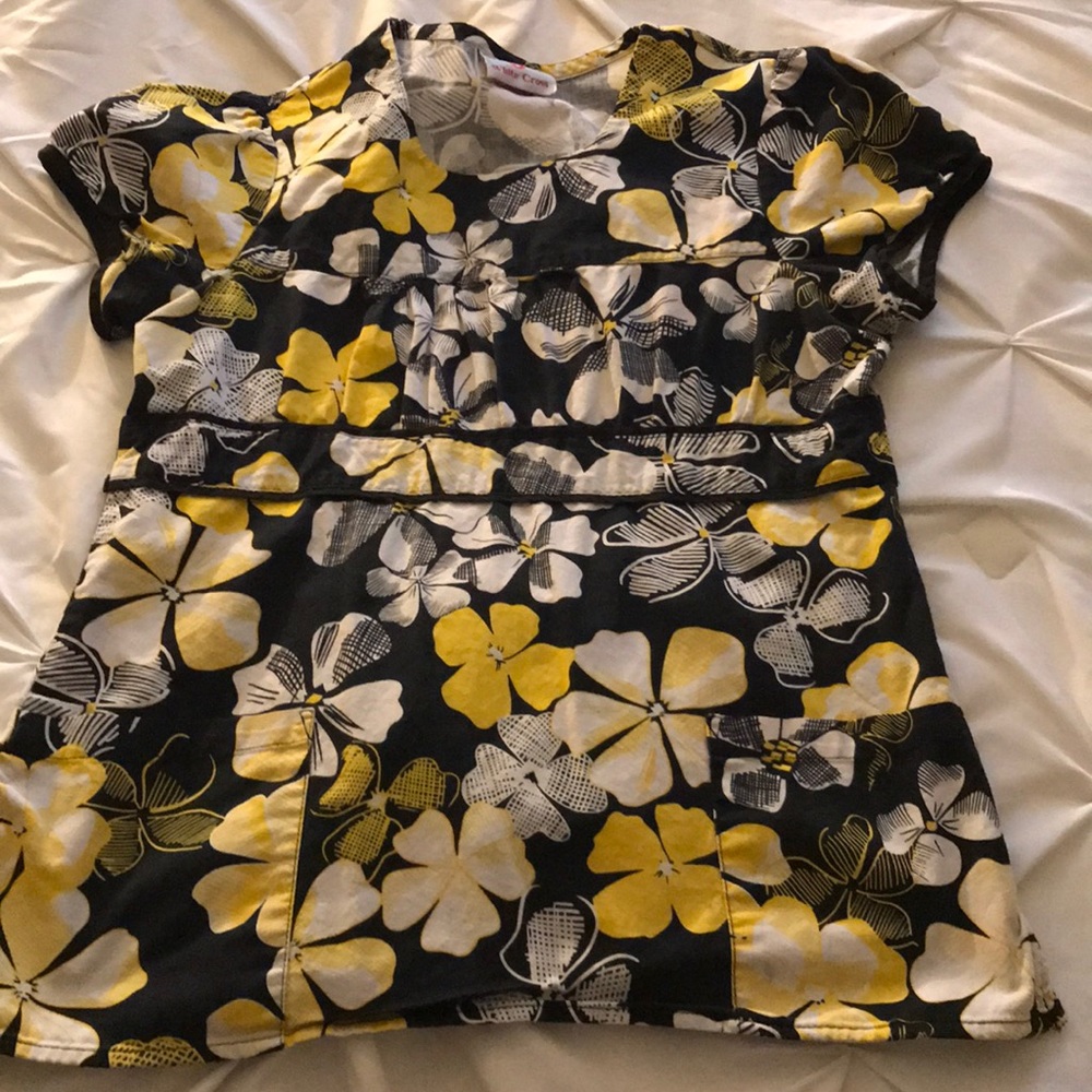 Cute scrub top!